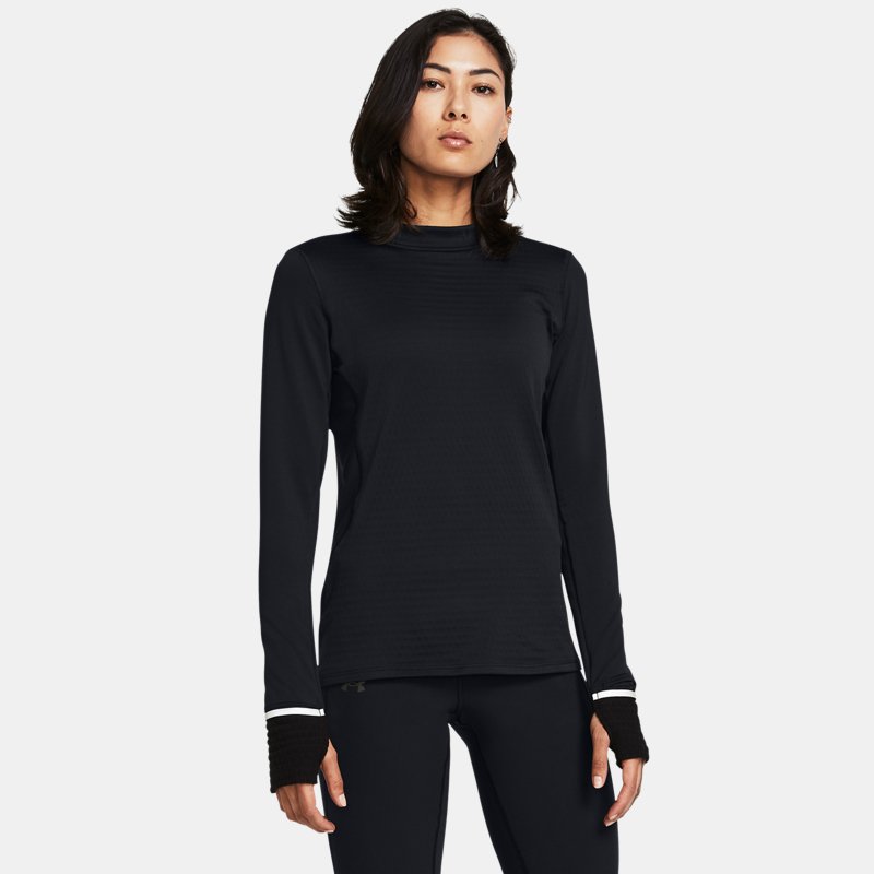 Women's Under Armour QUnder Armourlifier Cold Long Sleeve Black / Reflective XS
